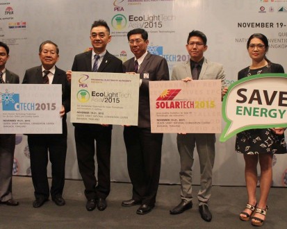 EcolightTech Asia 2015 Press Conference (26/8/58)